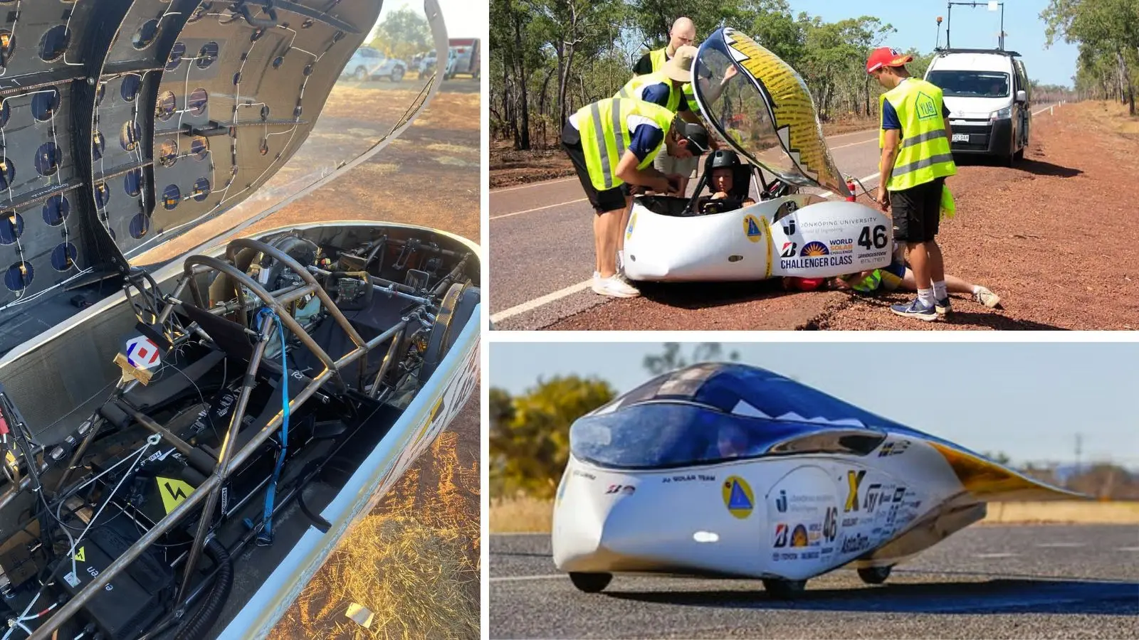JU solar car with Steatite antennas